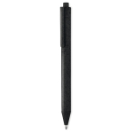 Sustainable ballpoint pen made of a wheat straw mix, blue ink black colour second view