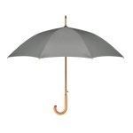 Automatic umbrella made of RPET, Ø 107 grey colour