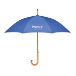 Automatic umbrella made of RPET, Ø 107 royal blue colour main view