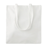 Eco-friendly tote bag, cotton with bamboo fibers, 105 g/m2 beige colour