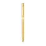 Exclusive metal ballpoint pen with touch pen gold colour first view