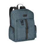 Outdoor style canvas cotton laptop backpack, 15.6'' main view