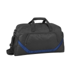 Sports bag for the gym club with inner lining, Active blue colour