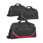 Sports bag for the gym club with inner lining, Active various colours