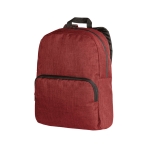 Vintage style laptop backpack ,14'', Cityscape red colour