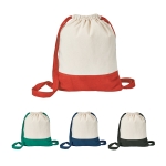 Drawstring bag from high-quality cotton, 180 g/m2 various colours