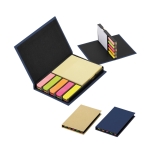 Set of sticky notes in different sizes, Twelve various colours