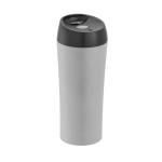 Leak-proof thermal mug in black or white, 470 ml