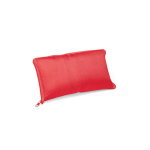 Foldable polyester bag with cooler function and zipper red colour first view