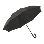 Windproof umbrella with automatic opening ,190T, Ø102 black colour