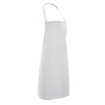 Apron with straps as a gift, 180 g/m2, Gourmet white colour