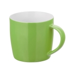 Coffee mug in bright colours, 370 ml, Mochaccino light-green colour