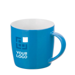 Coffee mug in bright colours, 370 ml, Mochaccino main view