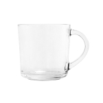 Tea cup with smiley face on the base, 230 ml, Cristal transparent colour first view