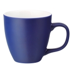 Mug with white interior, matte exterior, 460 ml royal blue colour first view