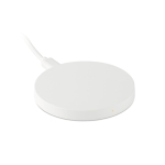 Wireless white charging station for phones white colour