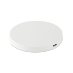 Wireless white charging station for phones white colour third view