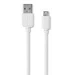 3-in-1 charging cable with micro USB type C & double-sided plug white colour fifth view