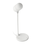 Lamp with wireless charging function for desk white colour third view