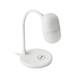 Lamp with wireless charging function for desk white colour main view