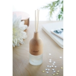 Aroma diffuser in beech, 3 fragrance sticks wood colour main ambient view