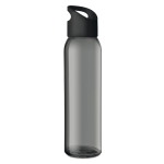 Glass bottle for promotions, 470 ml black colour