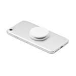 Affordable pop-up phone holder ring white colour second view