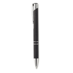 Recyclable wheat straw ballpoint pen with blue ink black colour second view