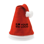 Polyester Christmas hat for company, Christmas party main view