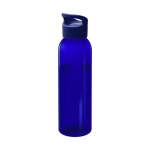 Tritan bottle in bright colours, 650 ml transparent blue colour