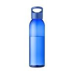 Tritan bottle in bright colours, 650 ml transparent blue colour