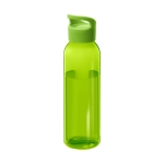 Tritan bottle in bright colours, 650 ml transparent green colour