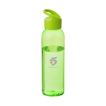 Tritan bottle in bright colours, 650 ml transparent green colour