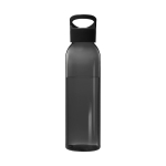 Tritan bottle in bright colours, 650 ml transparent black colour