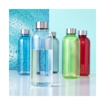 Simple Tritan bottle, full-colour, 600 ml transparent green colour