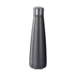 Premium thermal steel bottle, 500 ml titanium colour