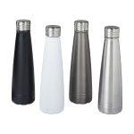 Premium thermal steel bottle, 500 ml titanium colour