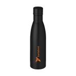 High-quality stainless steel bottle, 500 ml black colour