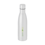 High-quality stainless steel bottle, 500 ml white colour