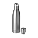 High-quality stainless steel bottle, 500 ml silver colour