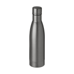 High-quality stainless steel bottle, 500 ml titanium colour