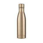 High-quality stainless steel bottle, 500 ml champagne colour