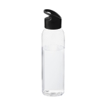 Tritan water bottle with screw cap, 650 ml black colour