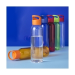 Tritan water bottle with screw cap, 650 ml blue colour