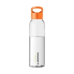 Tritan water bottle with screw cap, 650 ml orange colour