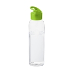 Tritan water bottle with screw cap, 650 ml lime colour