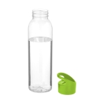 Tritan water bottle with screw cap, 650 ml lime colour