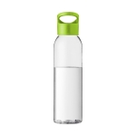 Tritan water bottle with screw cap, 650 ml lime colour