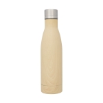 Bottle with wooden cover, 500 ml wood colour