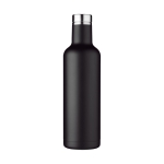 Elegant thermal steel bottles, 750 ml black colour